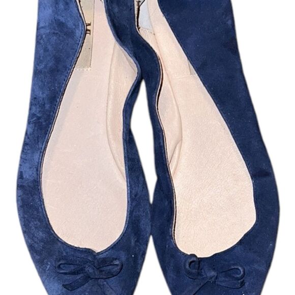 Mia Limited Edition Blue Suede Flat Shoes Size 7 B - Picture 2 of 6